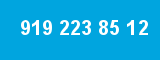 919 223 85 12 919 223 85 12